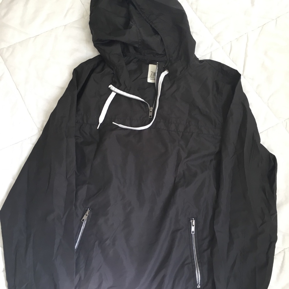 Black Windbreaker